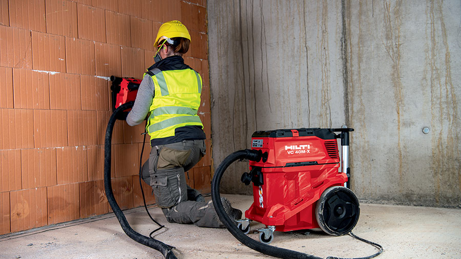 Машина за канали Hilti DCH 150-SL с прахосмукачка Hilti VC 40M-X
