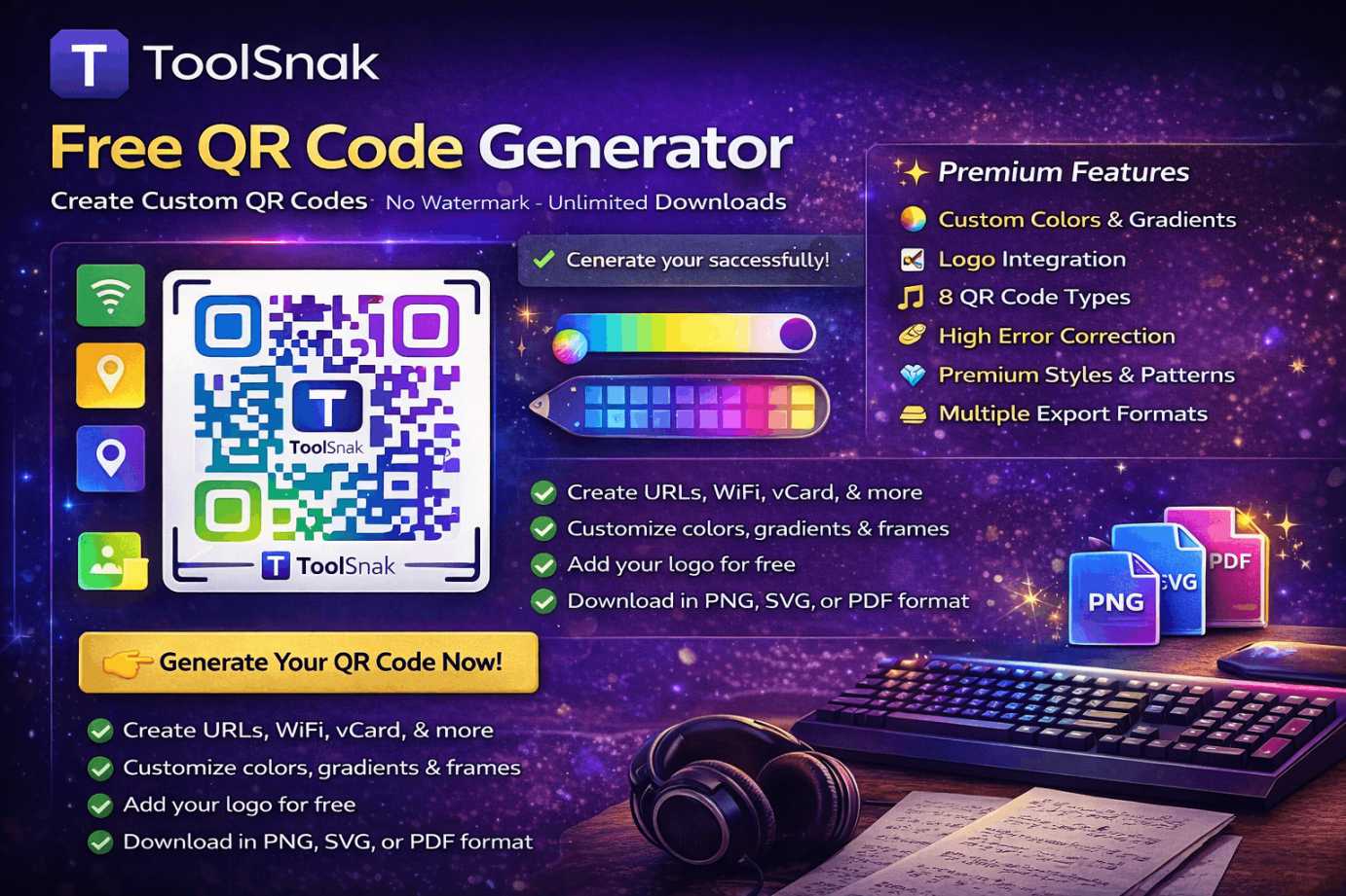 So nutzen Sie den kostenlosen QR-Code-Generator 2026