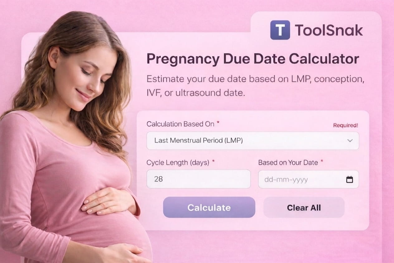 Pregnancy Due Date Calculator – Track Week by Week