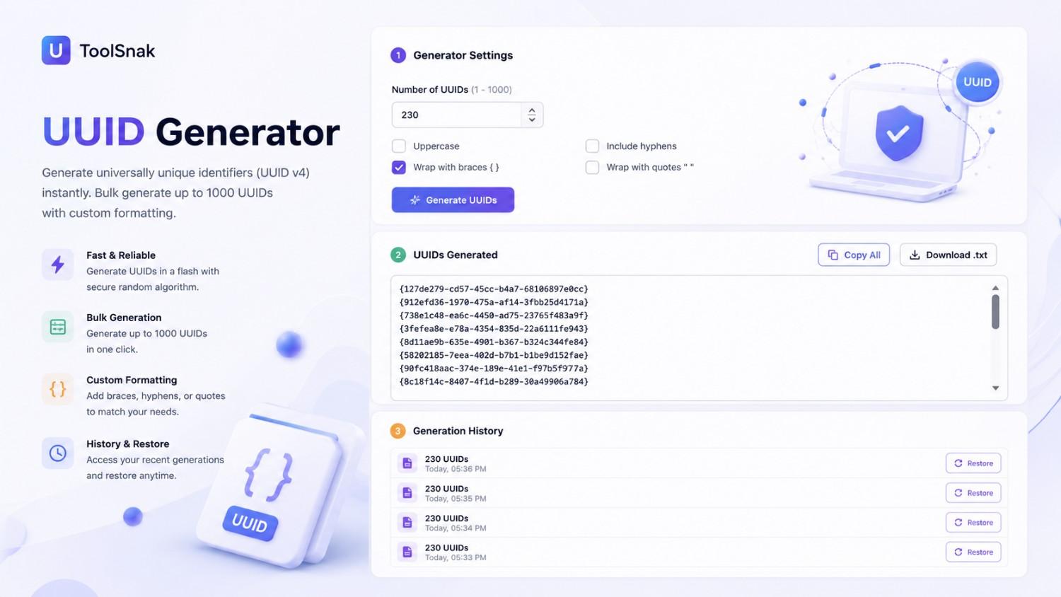 UUID Generator
