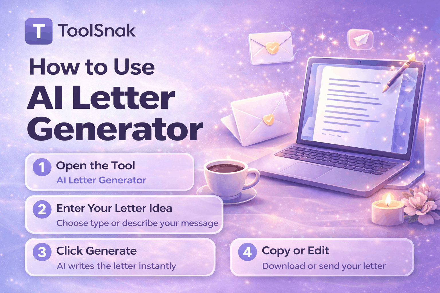 So nutzen Sie den kostenlosen KI-Briefgenerator