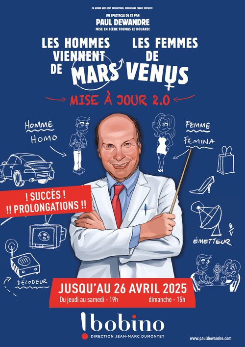 Les Hommes viennent de Mars et les Femmes de Venus