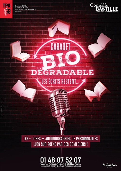CABARET BIO DEGRADABLE - Les écrits restent...