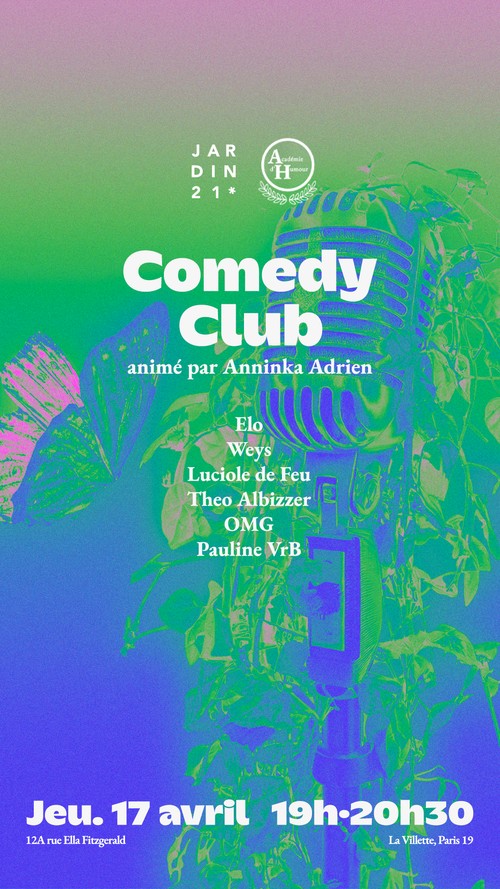 Comedy Club au Jardin21