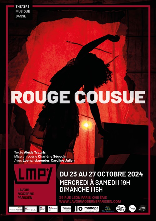 Rouge cousue