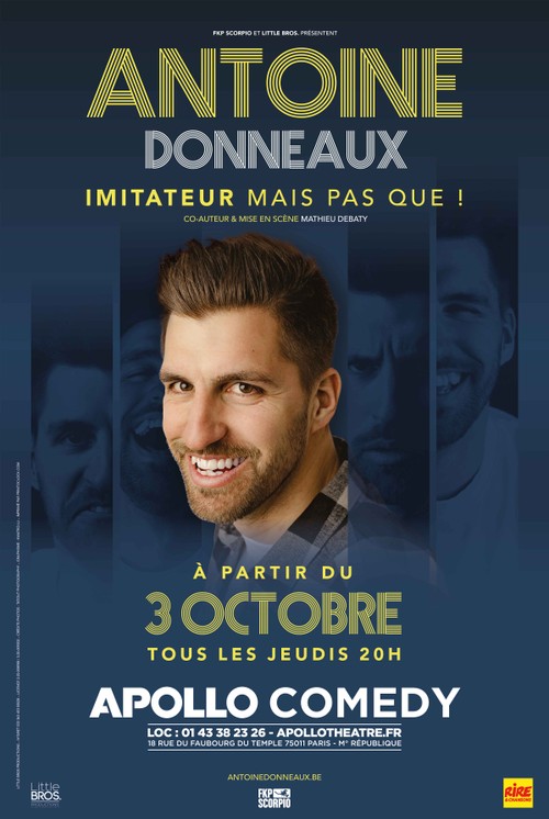 ANTOINE DONNEAUX - Imitateur mais pas que !