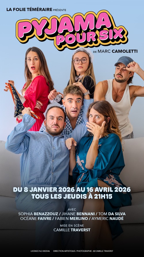 Pyjama pour six de Marc Camoletti