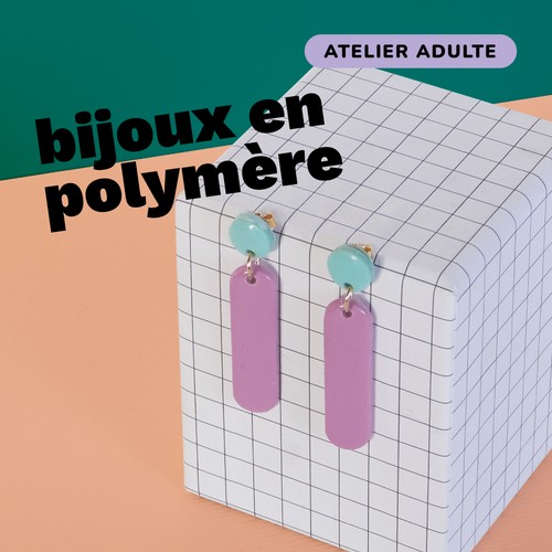 Atelier créatif - bijoux en polymère