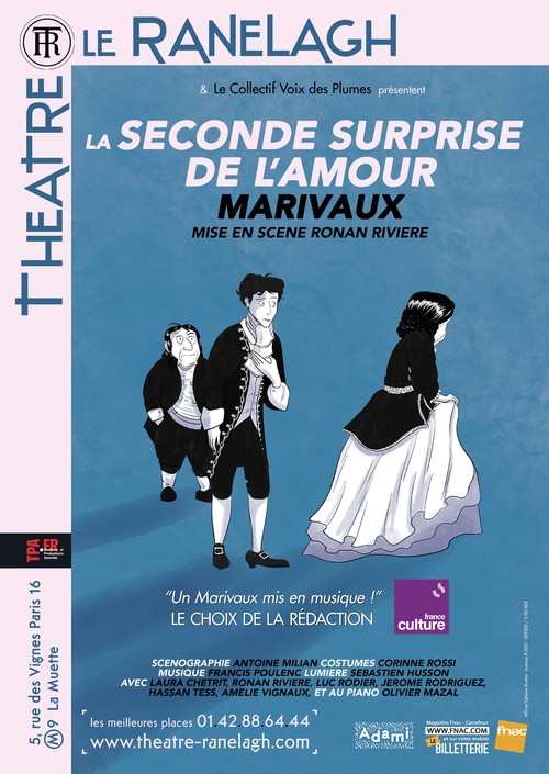 LA SECONDE SURPRISE DE L'AMOUR de Marivaux