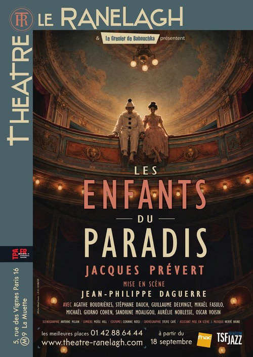LES ENFANTS DU PARADIS d'après les dialogues de Jacques Prévert