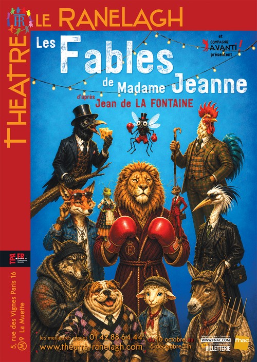 LES FABLES DE MADAME JEANNE d'après Jean de la Fontaine