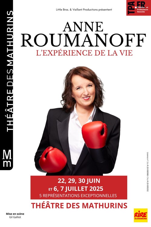 ANNE ROUMANOFF - L'EXPERIENCE DE LA VIE