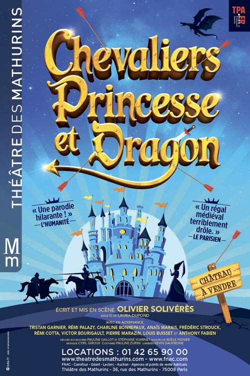 CHEVALIERS, PRINCESSE & DRAGON