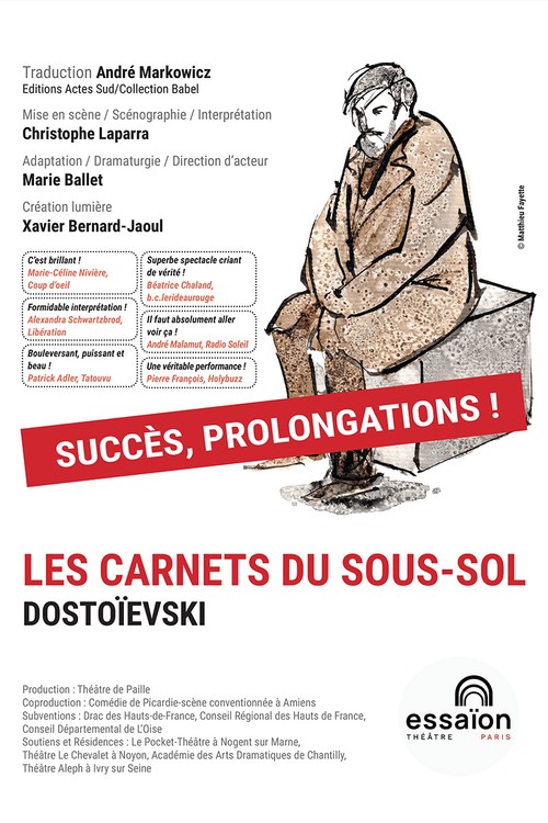 Les Carnets du Sous-sol de Dostoïevski