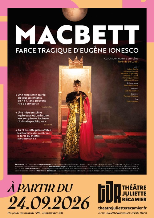 MACBETT - Farce tragique d'Eugène Ionesco