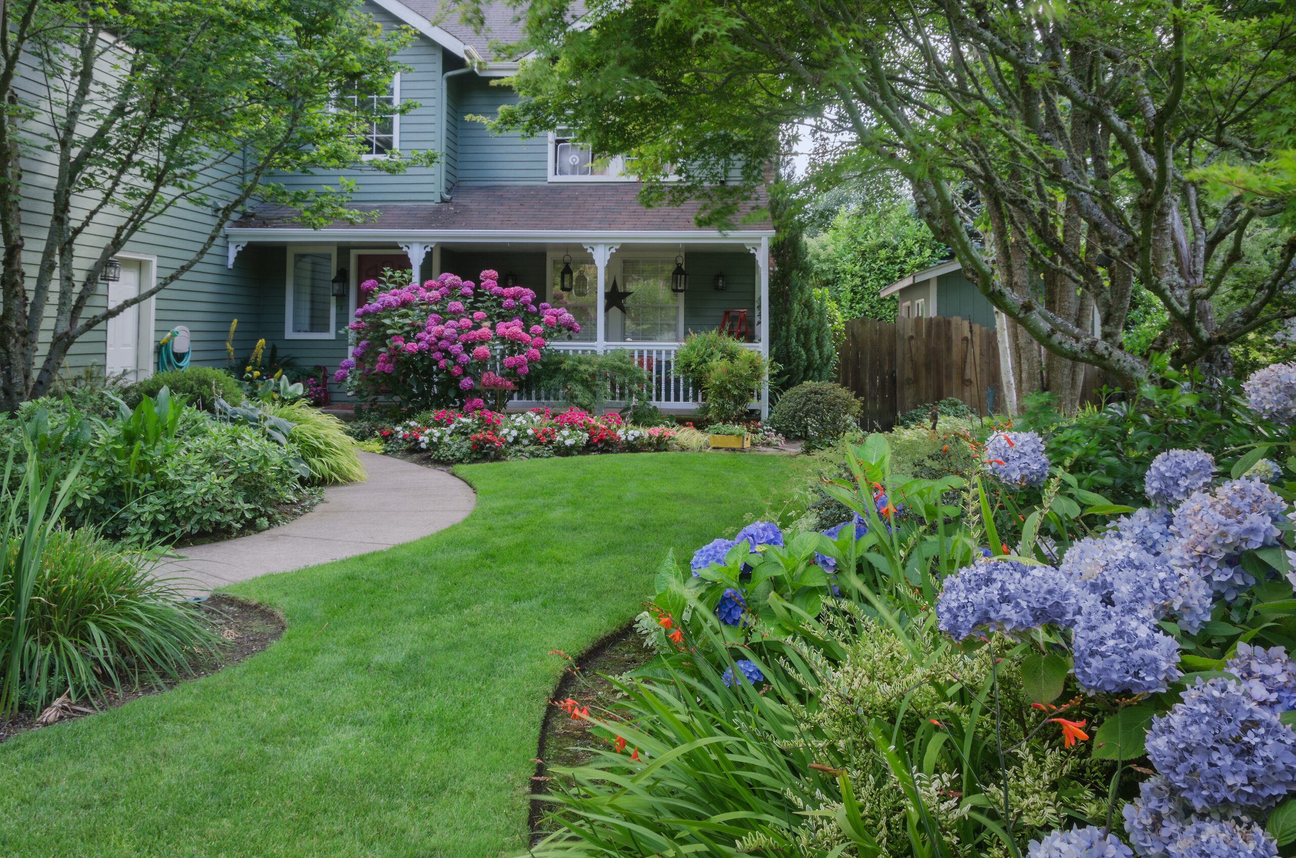 Professional landscaping and outdoor renovation