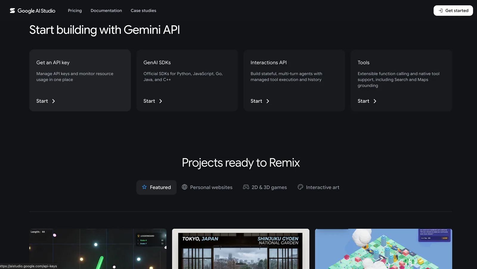 Google AI Studio