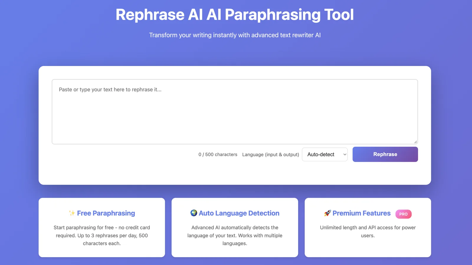 Rephrase AI