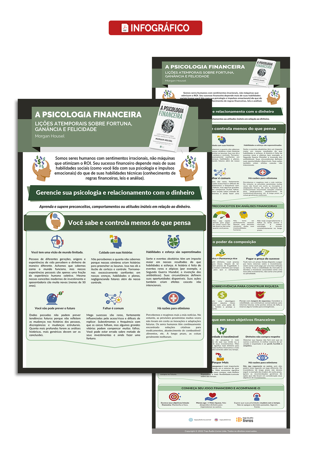 Infográfico A Psicologia Financeira