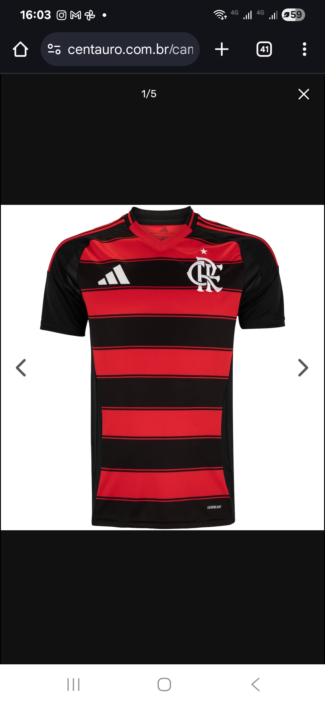 Camisa do Flamengo