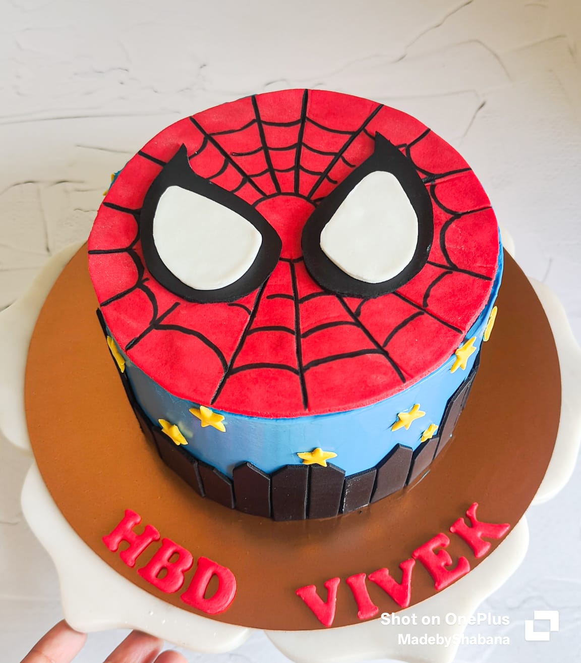 Spiderman Cake