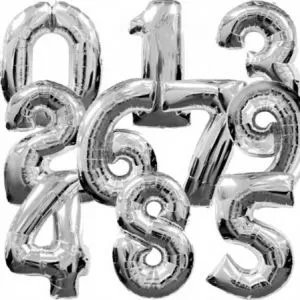 Фолиен балон цифра