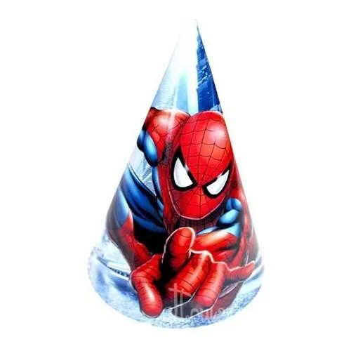 Парти шапка Спайдърмен Синя