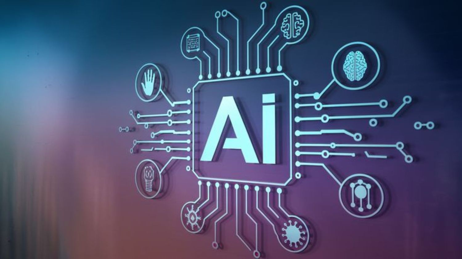 A modern digital product interface showing AI driven features like smart recommendations, automation, analytics, and personalised user experiences across apps and websites.