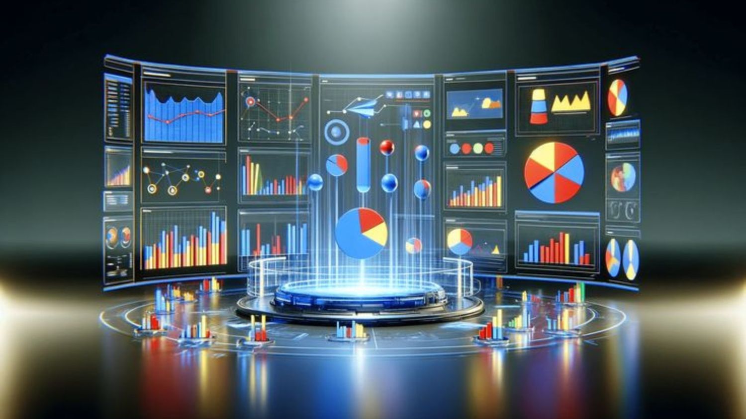 A business growth dashboard showing a mobile app and marketing analytics working together to improve user acquisition, engagement, retention, and digital business growth.