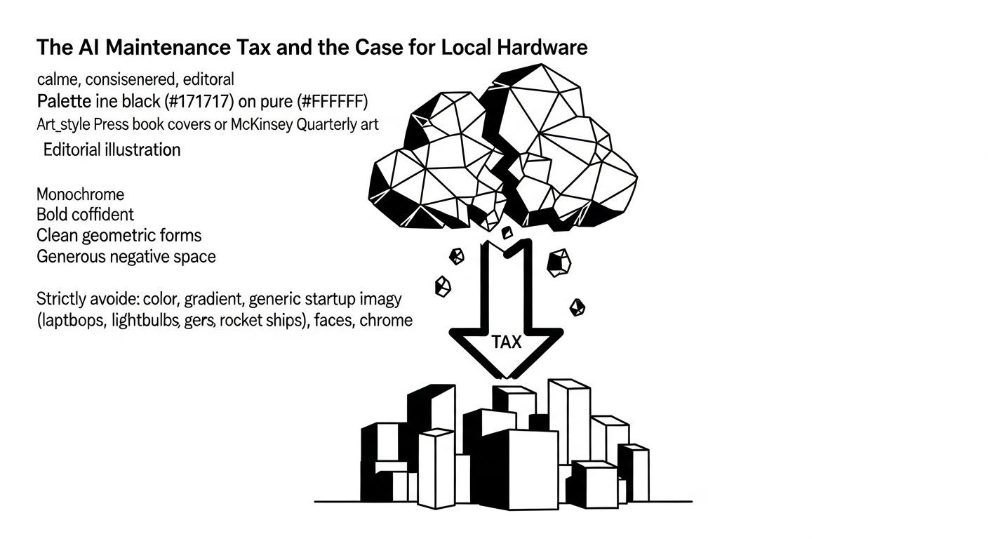 The AI Maintenance Tax and the Case for Local Hardware