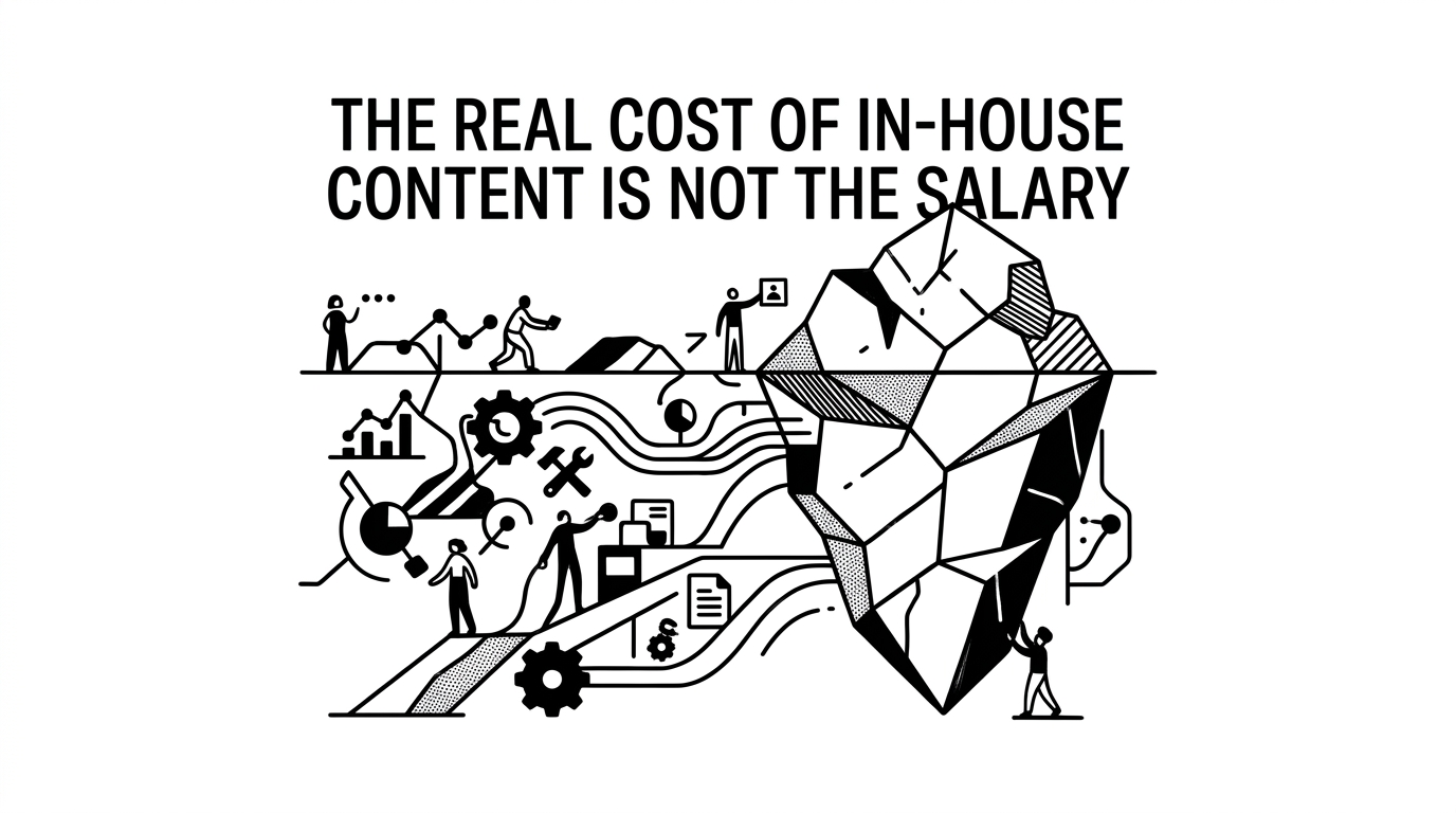 The Real Cost of In-House Content Is Not the Salary