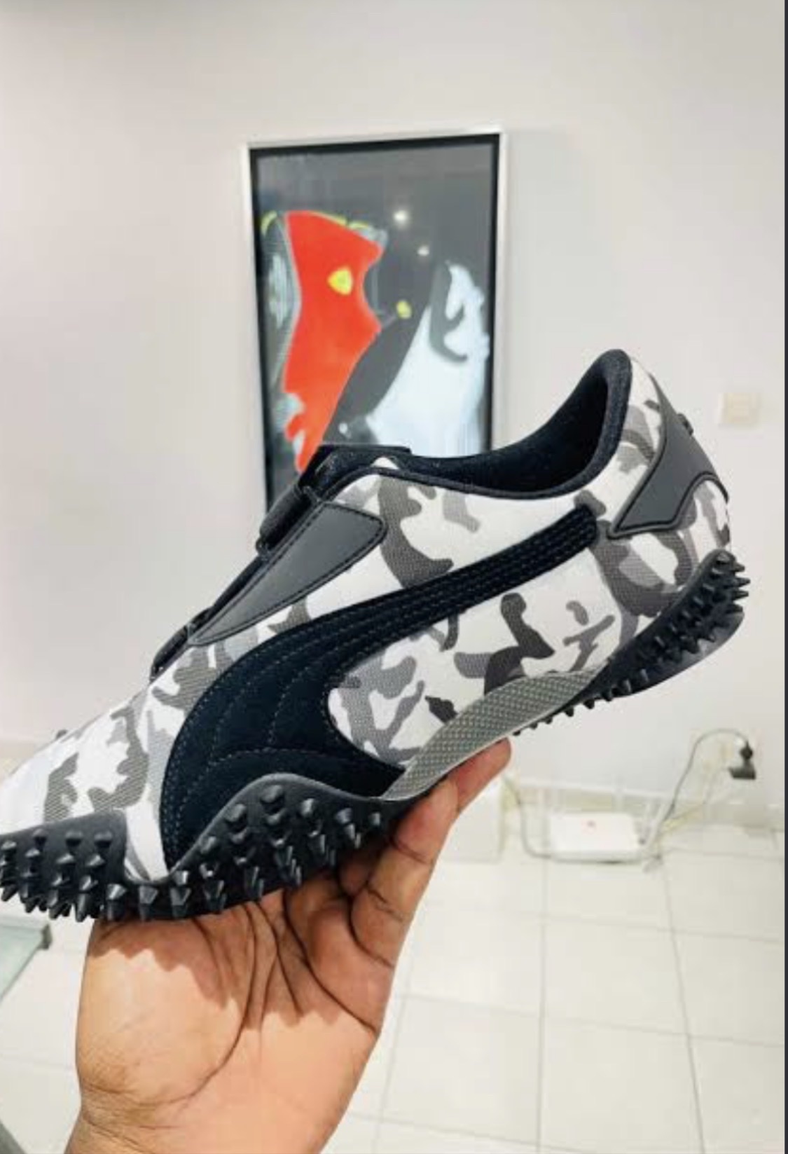 Puma Mostro Camo Black / Cast Iron, image 4