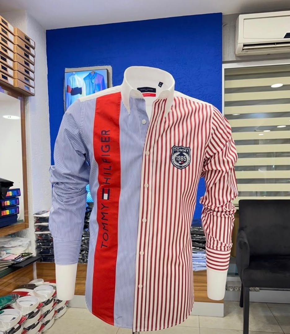 Chemise mixte à motifs variés, image 7