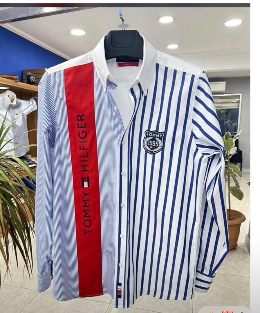 Chemise mixte à motifs variés, image 8