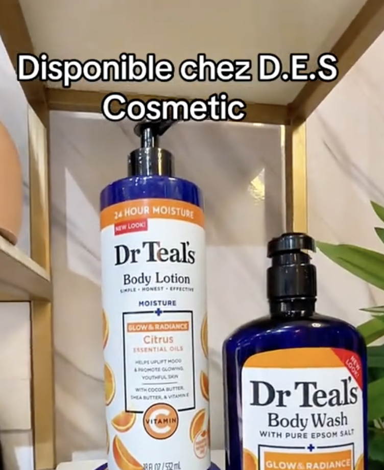 Gel de douche de La gamme DR teals