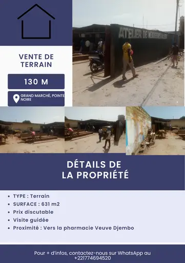 Vente de terrain