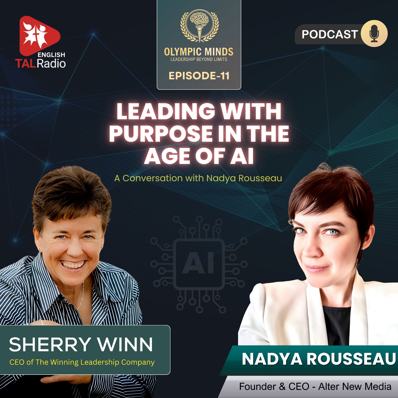 Leading with Purpose in the Age of AI – A Conversation with Nadya Rousseau