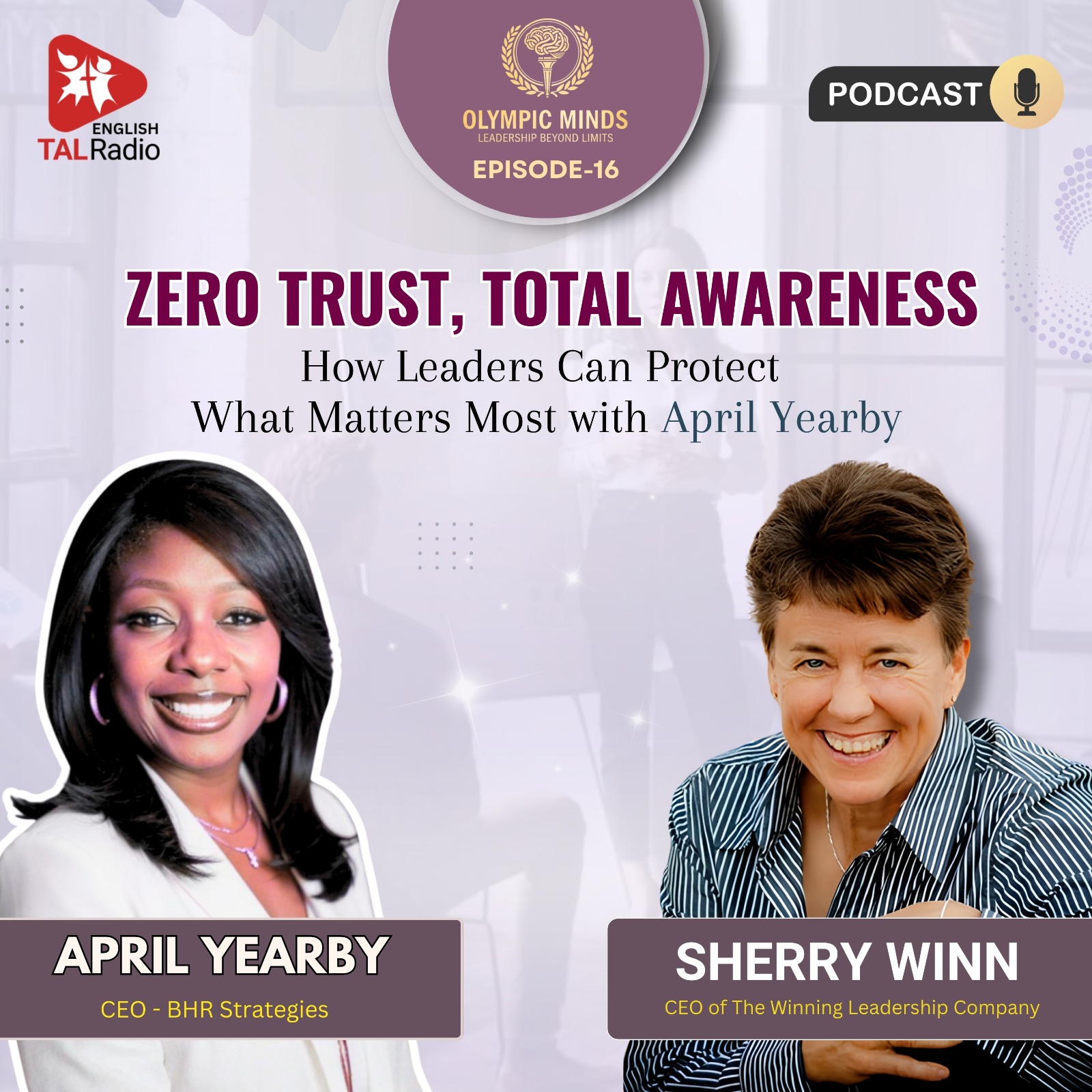 Zero Trust, Total Awareness: How Leaders Can Protect What Matters with April Yearby | Olympic Minds