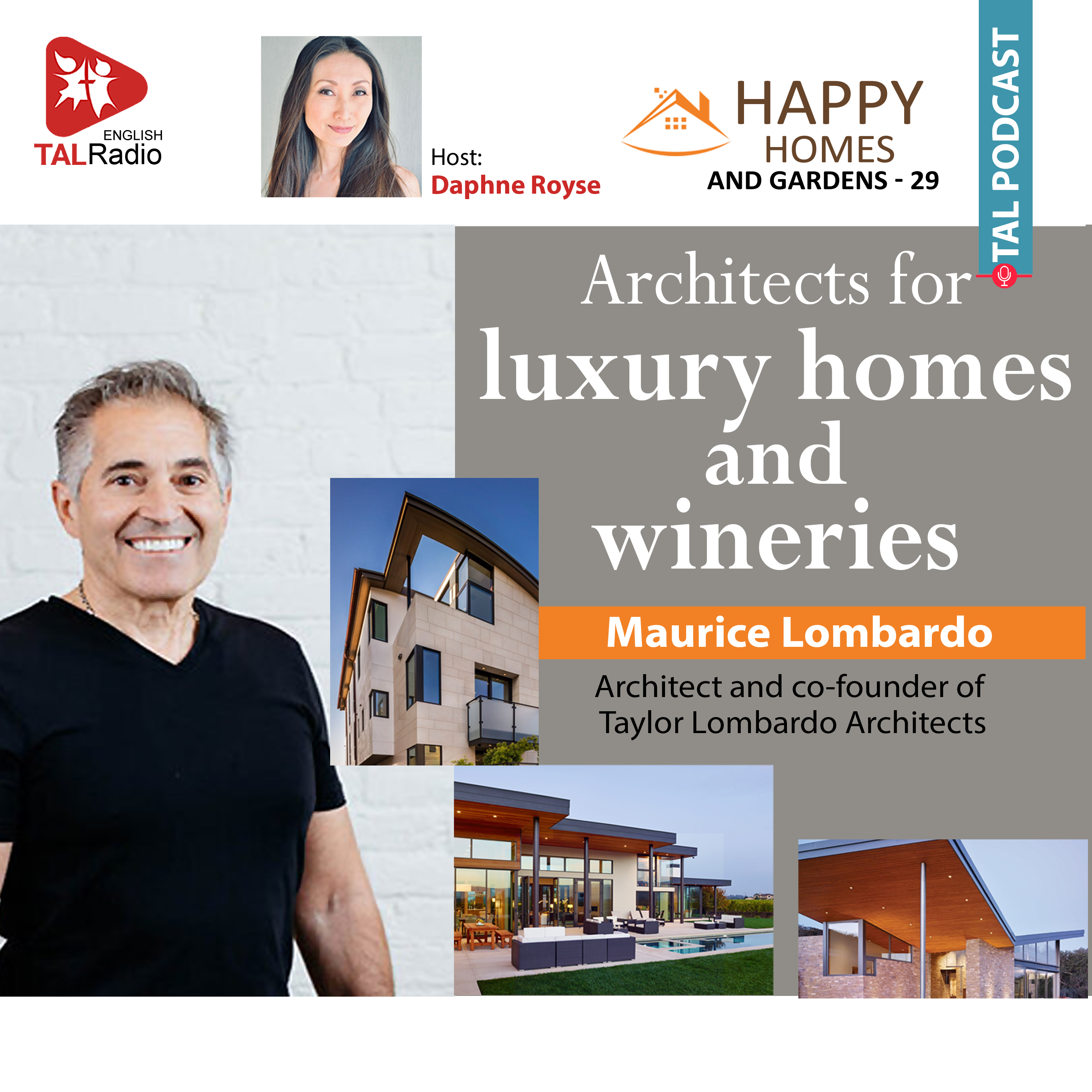 Architects for luxury homes and wineries | Happy Homes & Gardens