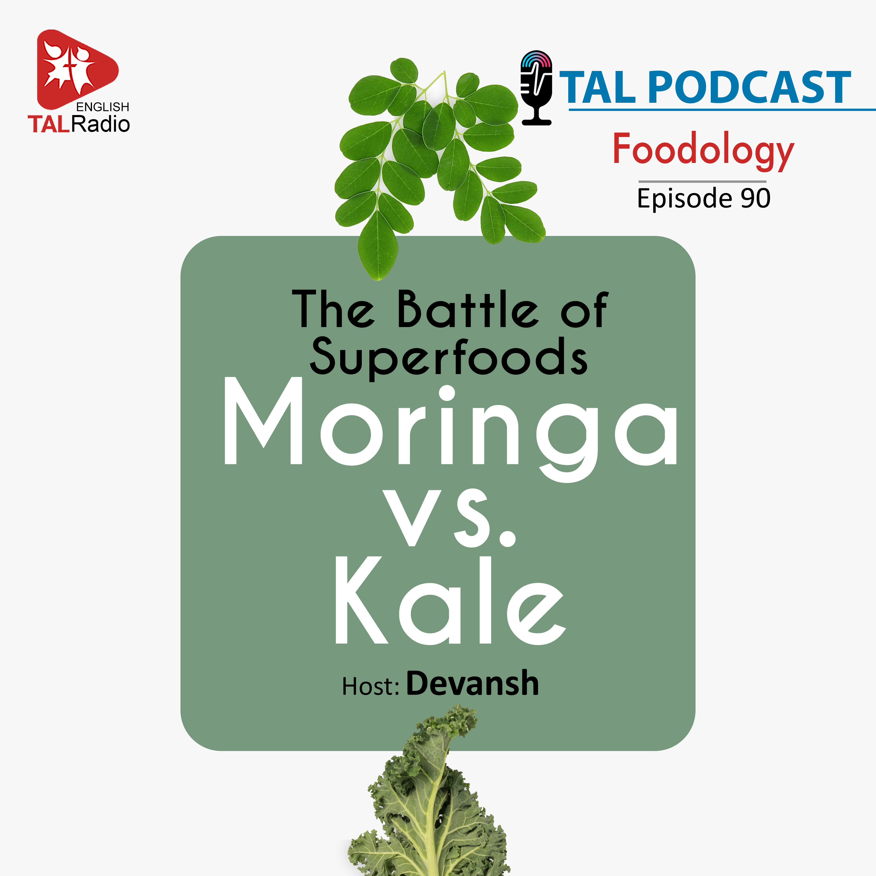 The Battle of Superfoods - Moringa vs. Kale