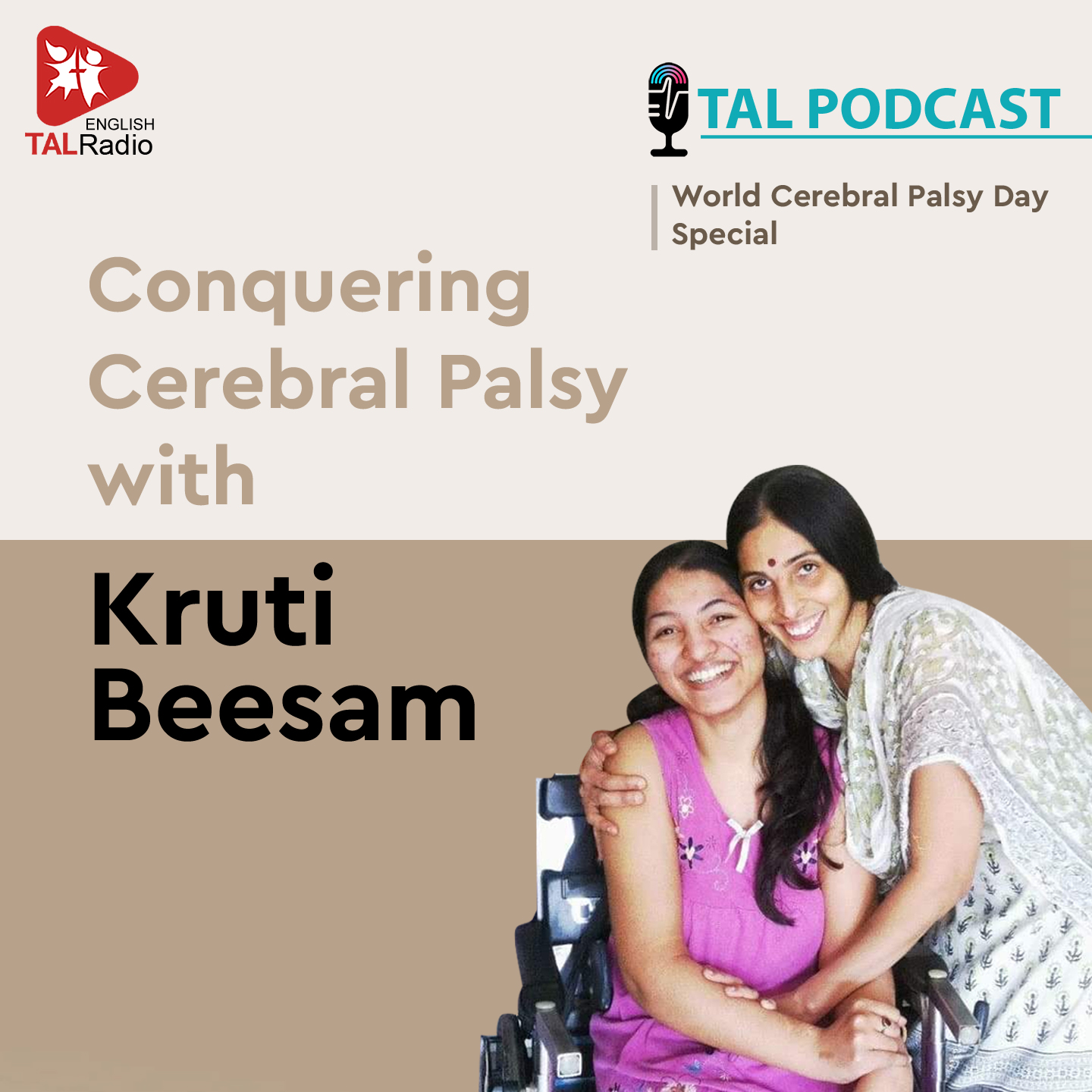 Conquering Cerebral Palsy with Kruti Beesam & her mom Radhika! | World Cerebral Palsy Day Special