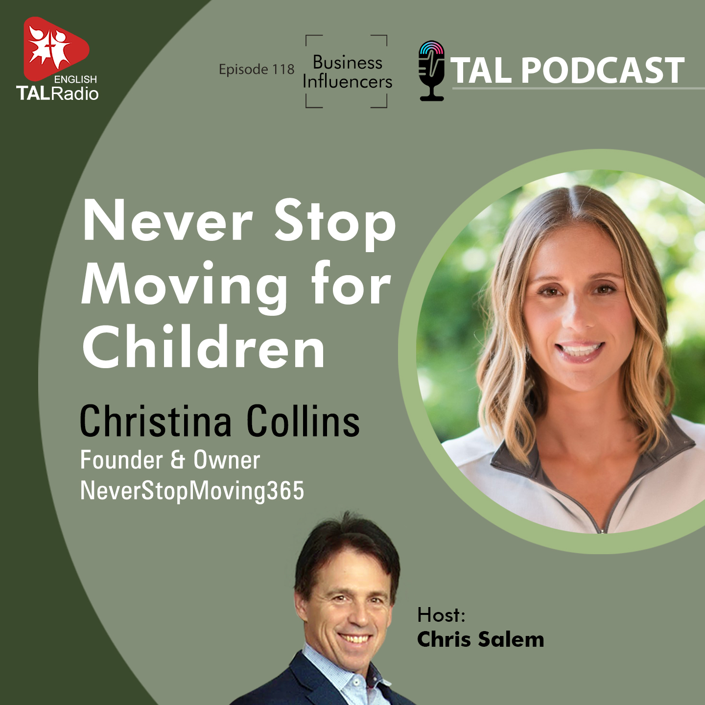 Never Stop Moving For Children | Business Influencers - 118