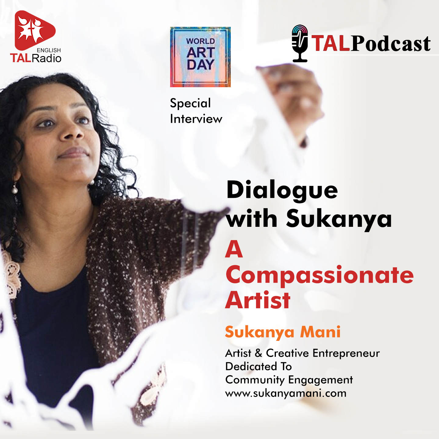 Dialogue with Sukanya - A Compassionate Artist | World Art Day Special