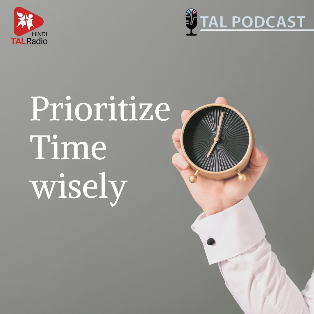 Prioritize Time Wisely