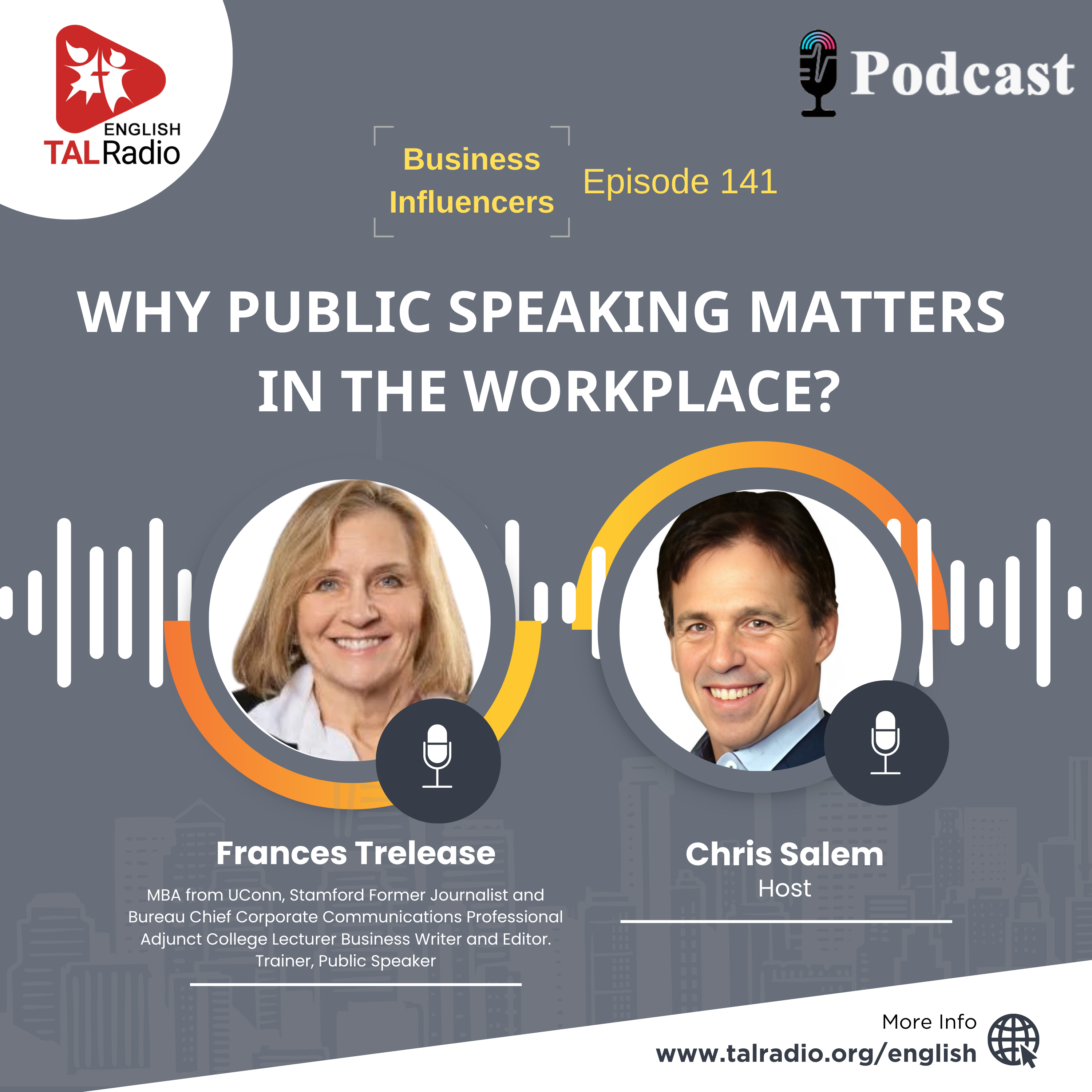 Why Public Speaking Matters In The Workplace ?| Business Influencers - 141