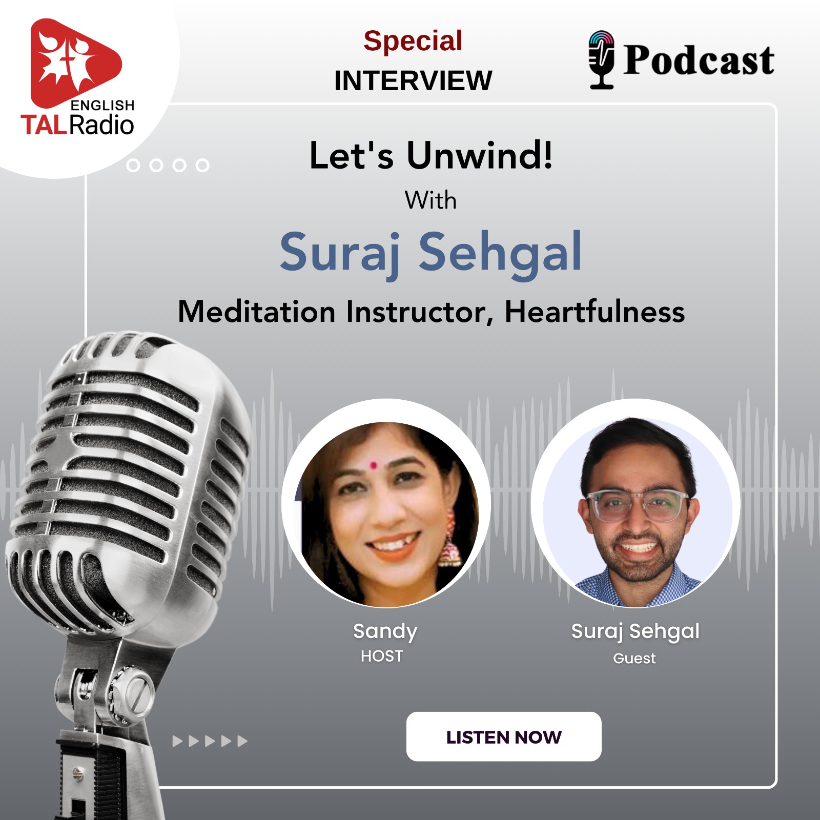 Let's Unwind With Suraj Sehgal Meditation Instructor, Heartfulness | Special Interview