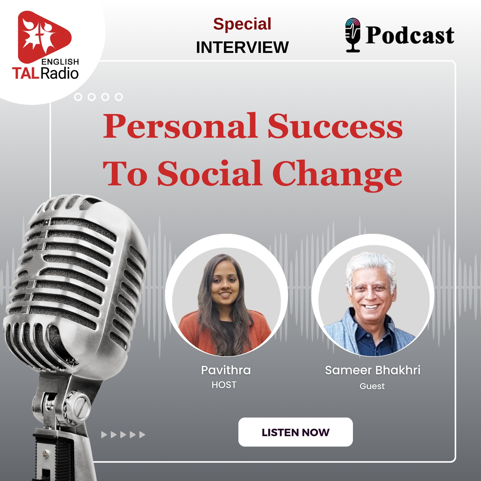 Personal Success To Social Change | Special Interview with Sameer Bhakhri