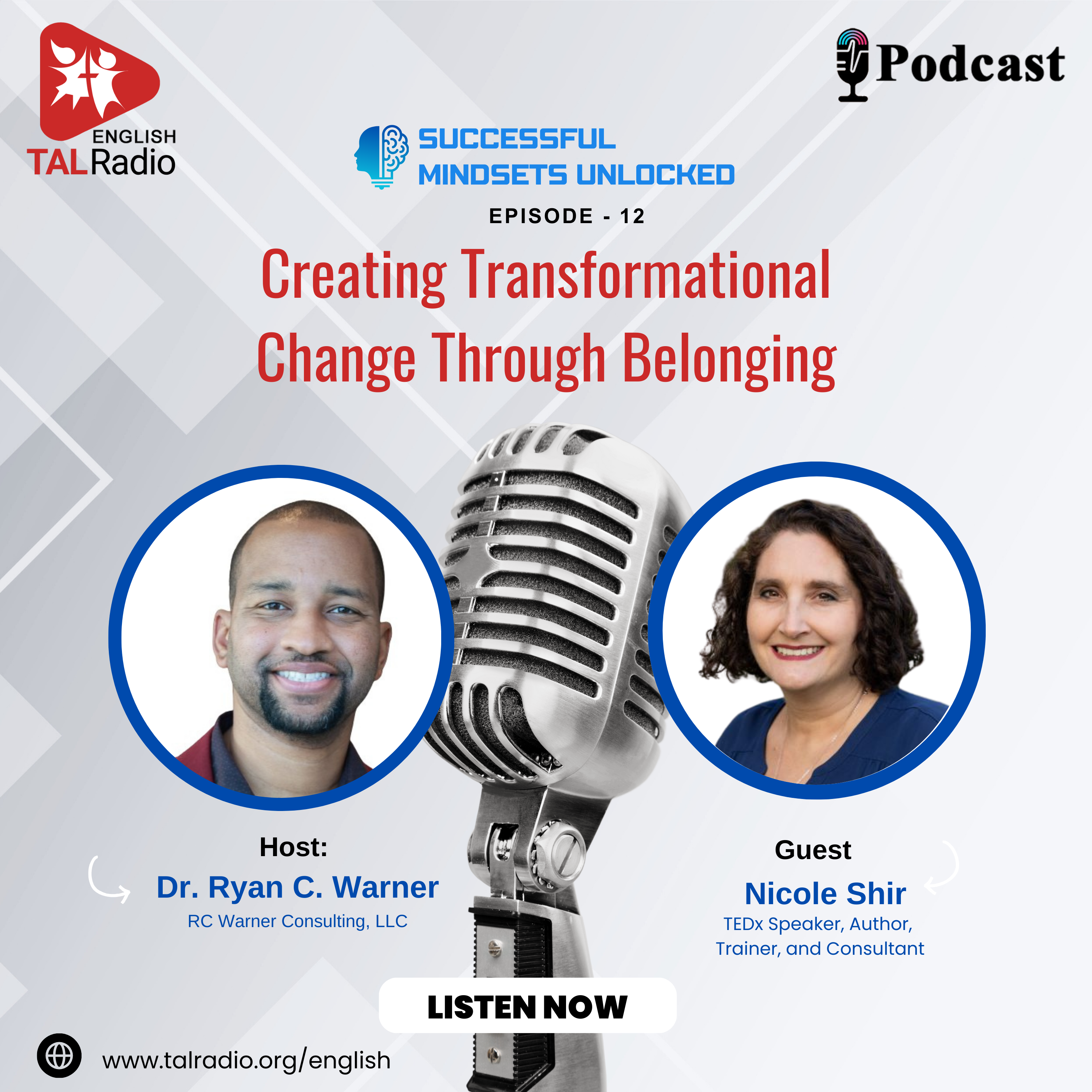 Creating Transformational Change Through Belonging | Successful Mindsets Unlocked - 12