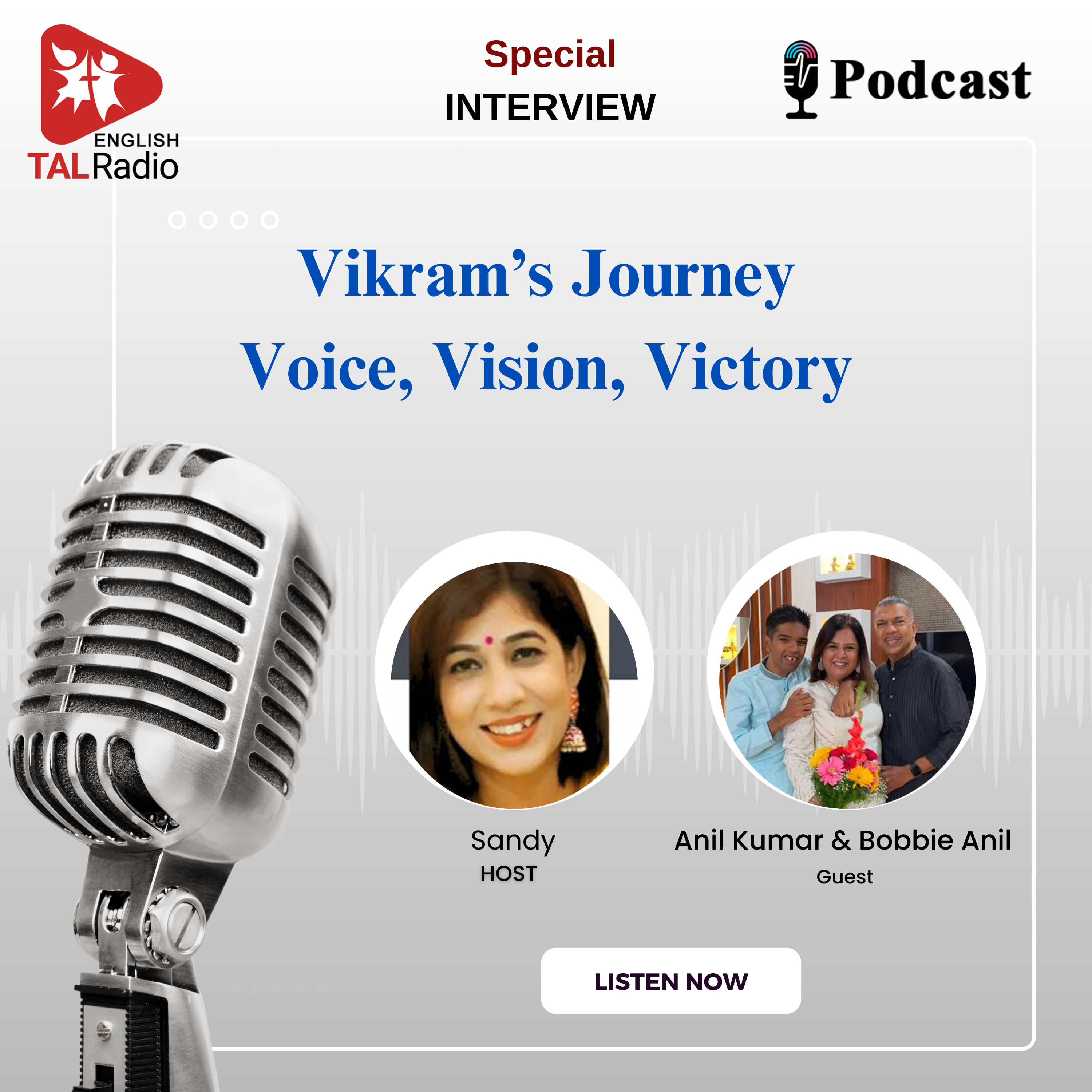 Vikram's Journey - Voice, Vision, Victory | Special Interview