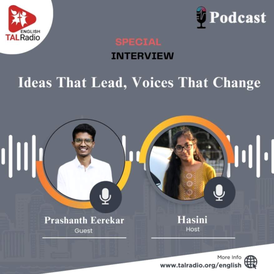 Ideas That Lead, Voices That Change | Special Interview With Prashanth Eerekar